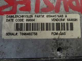 05144579AB Блок управления двигателем Chrysler Voyager 4 Арт e9066042, вид 2