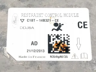 C1BT-14B321-CE C1BT14B321CE Блок AirBag Ford Fiesta 6 Арт e9072358, вид 4