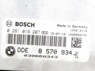 B10126 8570934 0281019207 Блок управления двигателем BMW 1 F20/F21 Арт e9072429, вид 7