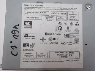 9828709080 9828476980 Блок навигации Citroen C3 3 Арт e9106538, вид 6