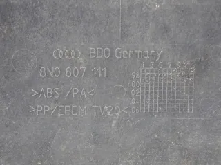 8N0807111 8N0853653 1998-2005 Бампер передний Audi TT 1 Арт e9110393, вид 16