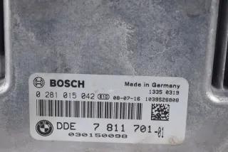 7811701 0281015042 Блок управления двигателем BMW 3 E90/E91/E92/E93 Арт e9110763, вид 4