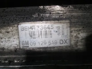 09129519 09129519DX Интеркулер Opel Astra G Арт e9115322, вид 3
