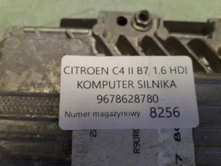 9678628780 9683265480 Блок управления двигателем Citroen C4 2 Арт e9141754, вид 4
