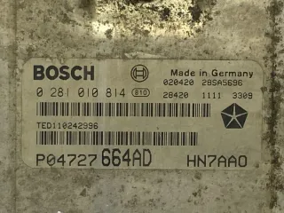 0281010814 P04727664AE Блок управления двигателем Chrysler Voyager 4 Арт e9161805, вид 2