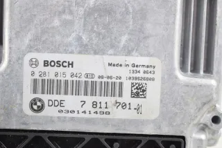 7811701 0281015042 Блок управления двигателем BMW 3 E90/E91/E92/E93 Арт e9236219, вид 4