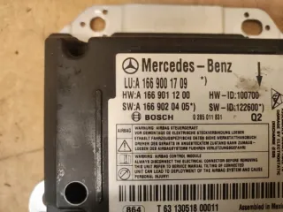 A1669001709 Блок AirBag Mercedes ML/GLE W166 Арт e9236335, вид 4