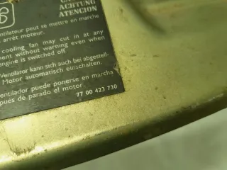7700423730 Передняя панель крепления облицовки (телевизор) Renault Megane 1 Арт e9262992, вид 7