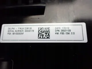 9813810680 98100092XF 9817705380 9805593680 Блок навигации Citroen C4 2 Арт e9286167, вид 5