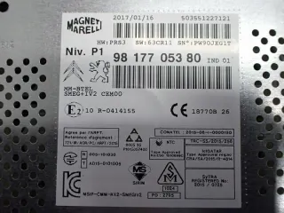 9813810680 98100092XF 9817705380 9805593680 Блок навигации Citroen C4 2 Арт e9286167, вид 10