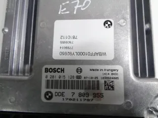 0281015128 7809955 Блок управления двигателем BMW X5 E70 Арт e9291687, вид 3