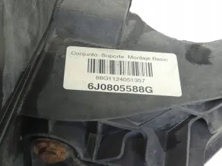 6J0805588G Передняя панель крепления облицовки (телевизор) Seat Ibiza 4 Арт e9303268, вид 5