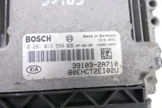 39103-2A710 0281013569 Блок управления двигателем Kia Ceed 1 Арт e9342584, вид 2