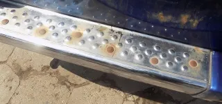 40a000430 Бампер задний Mitsubishi Pajero 3 Арт e9342700, вид 2