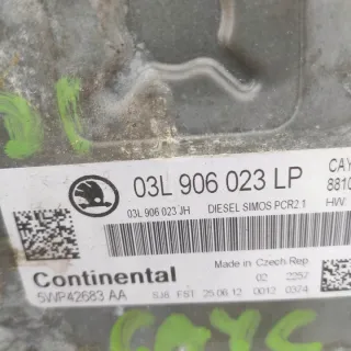 03L906023LP 5WP42683AA 5WP42683 Блок управления двигателем Volkswagen Golf 6 Арт e9359807, вид 4