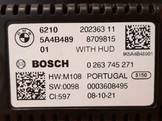 5A4B489 Щиток приборов (приборная панель) BMW 5 G30/G31 Арт e9363945, вид 5