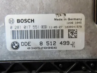 8512499-01 Блок управления двигателем BMW 1 E81/E82/E87/E88 Арт e9379607, вид 2