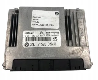 7582306 0261209320 Блок управления двигателем BMW X5 E70 Арт e9379754, вид 1