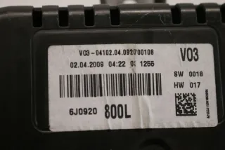 6J0920800L Щиток приборов (приборная панель) Seat Ibiza 4 Арт e9410492, вид 7