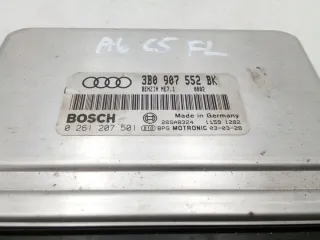 3B0907552BK 0261207501 Блок управления двигателем Audi A6 C5 (S6,RS6) Арт e9496908, вид 2