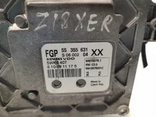 55355631 5WK9407 Блок управления двигателем Opel Zafira B Арт e9521934, вид 4