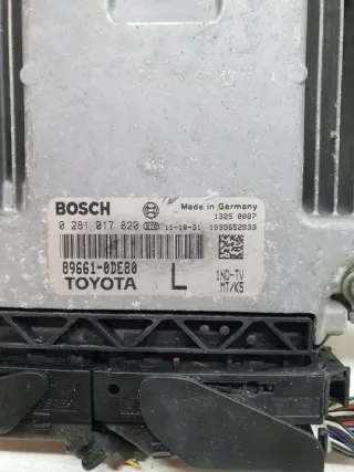 89661-0DE80 Блок управления двигателем Toyota Yaris 3 Арт e9522450, вид 3