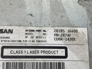 28185JG400 Блок навигации Nissan Qashqai 1  Арт e9525134, вид 4