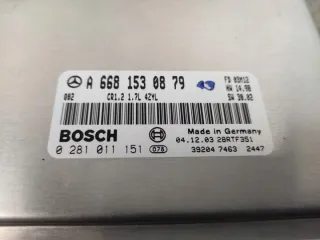 6681530879 Блок управления двигателем Mercedes A W168 Арт e9530794, вид 1