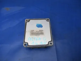 12242020 Блок управления двигателем Opel Astra G Арт e9530943, вид 1