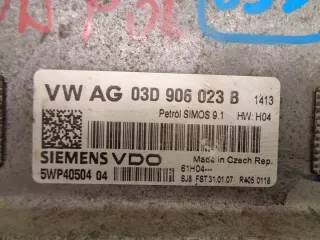 03D906023B 5WP4050804 Блок управления двигателем Volkswagen Polo 4 Арт e9531326, вид 2