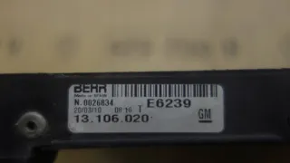 13106020 Радиатор кондиционера Opel Corsa C Арт e9531939, вид 4