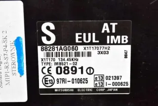 88281AG060 Блок управления АКПП Subaru Legacy 4 Арт e9552614, вид 2