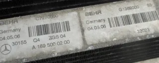 A1695000000 A1695000200 A1695000403 A1695001704 A1698203642 Вентилятор радиатора Mercedes A W169 Арт e9559086, вид 4