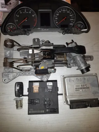 8E0920900FX 3B0920846X Щиток приборов (приборная панель) Audi A4 B6 Арт e9566226, вид 1