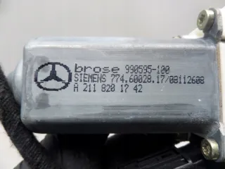 A2118201742 A203540370 Моторчик стеклоподъемника Mercedes C W203 Арт e9580767, вид 6
