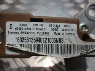 5WK42859 Блок AirBag Renault Espace 3 Арт e9583131, вид 2