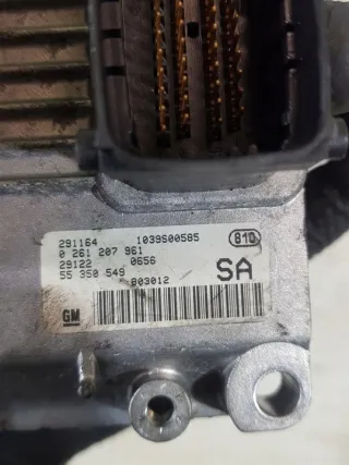 55350549 Блок управления двигателем Opel Corsa C Арт e9583398, вид 5