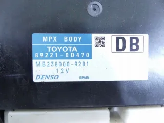 0261S16773, 89661-0U110 Блок управления двигателем Toyota Yaris 3 Арт e9583881, вид 6