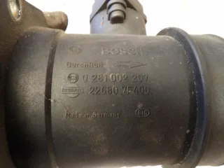 0281002207 2268007F400 Расходомер воздуха Nissan Primera 11 Арт e9589205, вид 2