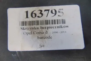 13217392 Блок предохранителей Opel Corsa D Арт e9590128, вид 5