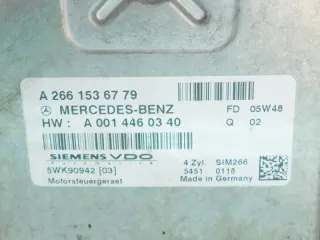 A2661536779 Блок управления двигателем Mercedes A W169 Арт e9605041, вид 6