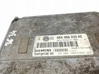 06A906033AE 5WP40136 Блок управления двигателем Volkswagen Bora Арт e9605743, вид 4