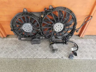 8E0959501D 8E0121205P Вентилятор радиатора Audi A4 B7 Арт e9609042, вид 2