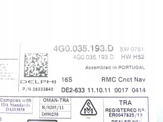 4G0035193D Блок навигации Audi A6 C7 (S6,RS6) Арт e9611357, вид 5