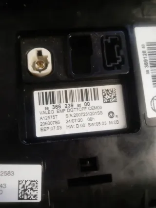 9836623980 Блок навигации Citroen C3 3 Арт e9611542, вид 6