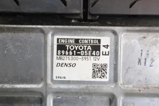 89661-05E40 Блок управления двигателем Toyota Avensis 3 Арт e9622516, вид 4