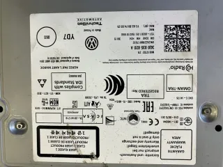 3Q0035820A Блок навигации Volkswagen Golf 7 Арт e9643137, вид 3