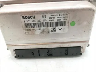 0261201252 37820-PWD-G06 Блок управления двигателем Honda Jazz 2 Арт e9644061, вид 4