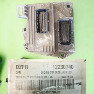 Z16XEP 12230740 Блок управления двигателем Opel Astra H Арт e9644959, вид 7