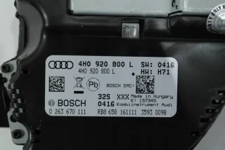 4H0920800L Щиток приборов (приборная панель) Audi A8 D4 (S8) Арт e9667754, вид 3